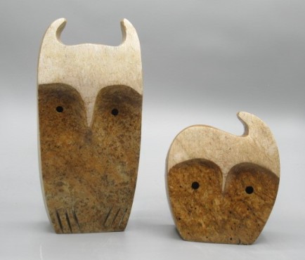 Owls by Roy Henry,  6 " - 12" H