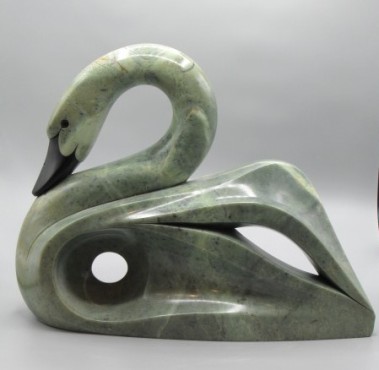 Swan by Eric Silver #1286 / 15"L x 12.25"H(SOLD)