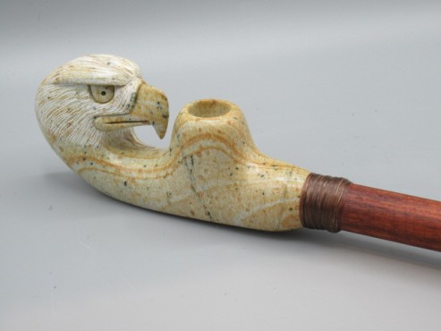  Eagle Pipe by Willy Skye 